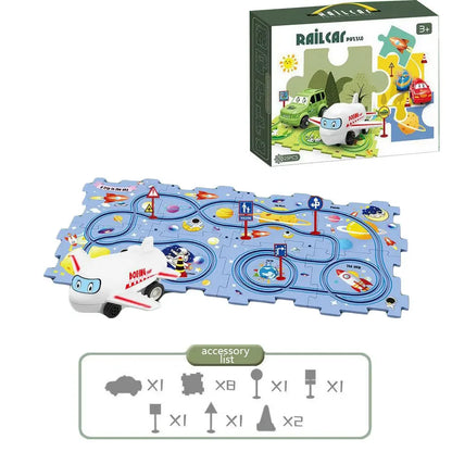 Race & Puzzle Kids Adventure Set