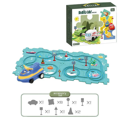 Race & Puzzle Kids Adventure Set