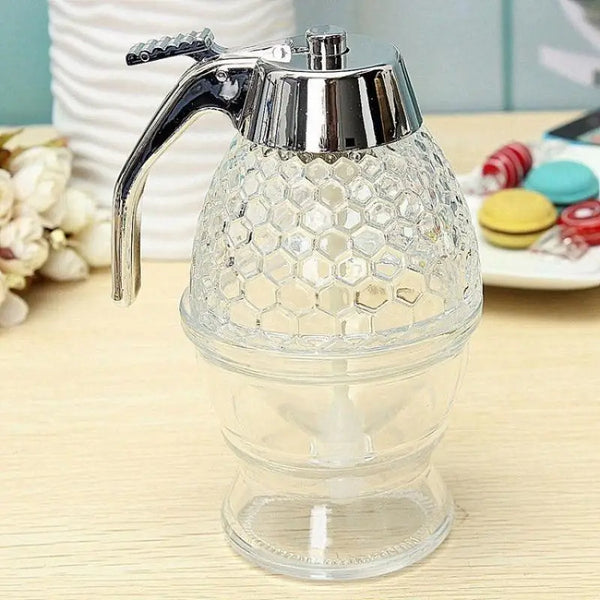 Honey Squeeze Jar with Funnel Base