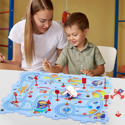 Race & Puzzle Kids Adventure Set