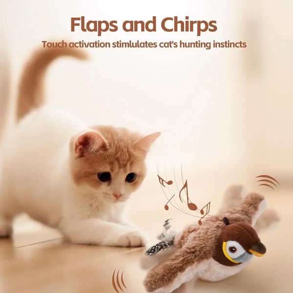 Chirpy Cat Companion Toy