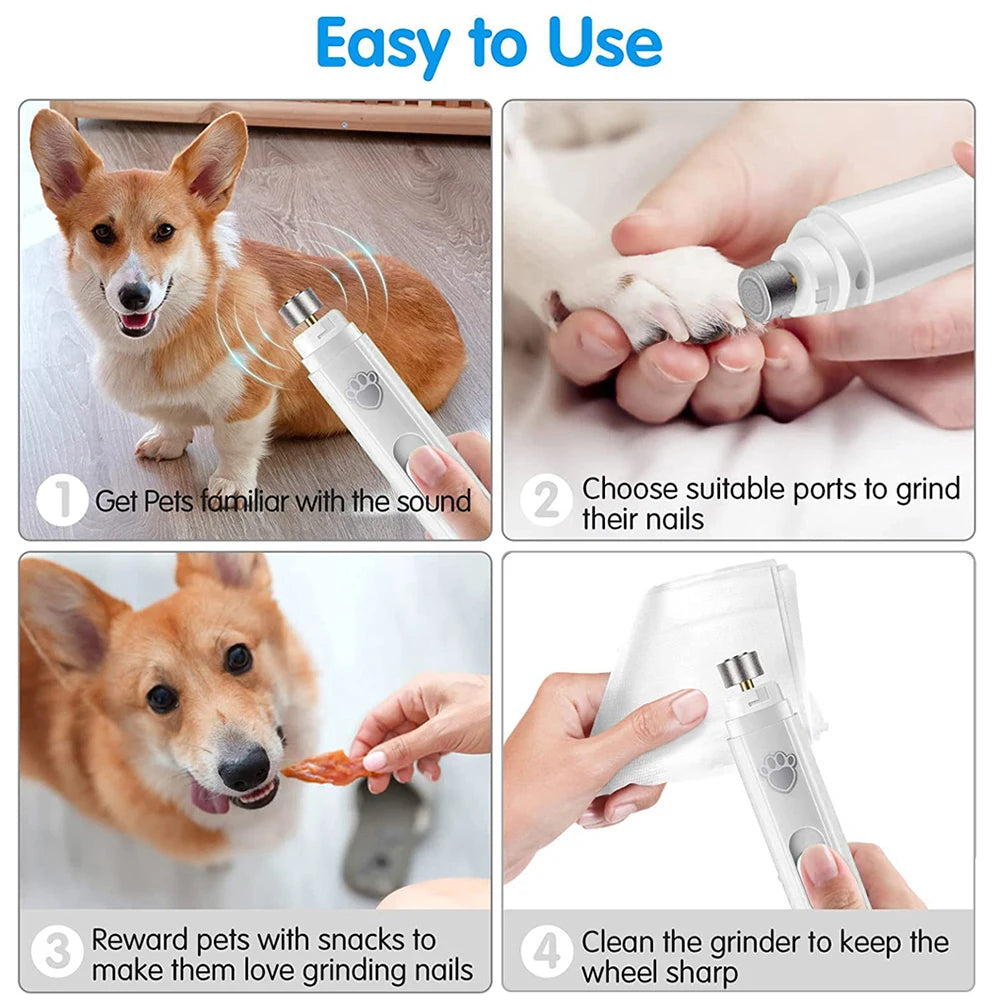 PawPerfect LED Pet Nail Grinder