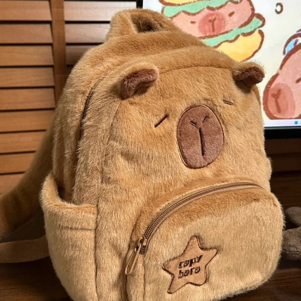 Capybara Cuddle Backpack