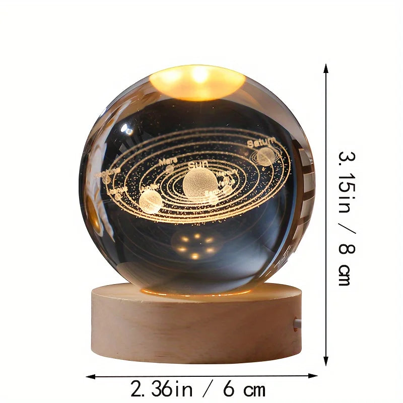 Galactic Glow Solar System Lamp